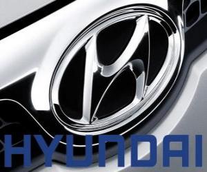 yapboz Hyundai logosu, Güney Kore otomobil markası